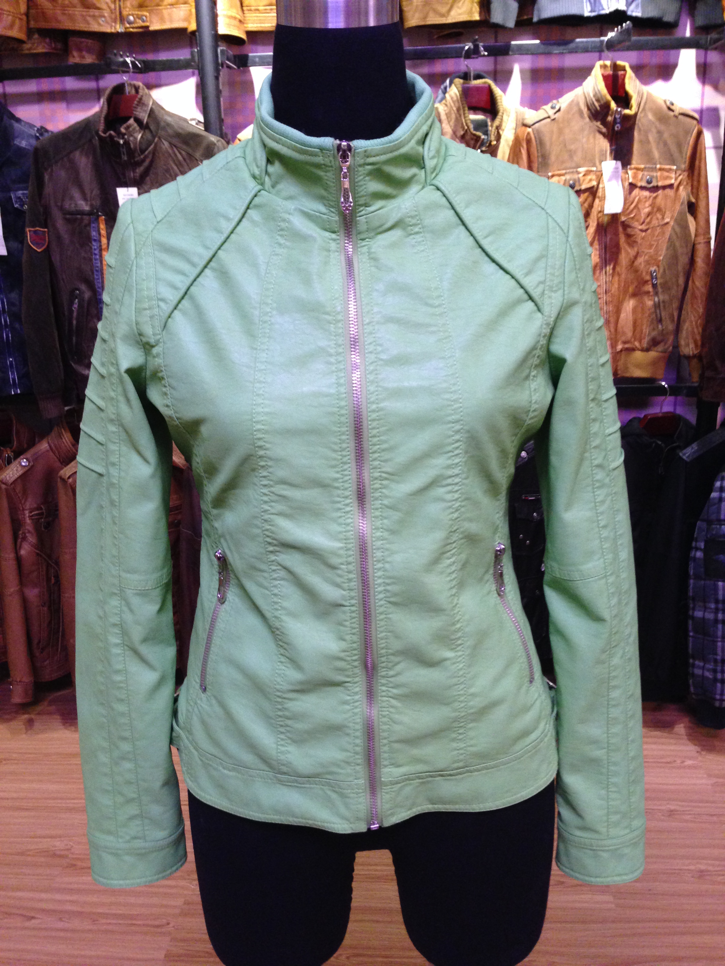 lady pu jacket JTK-L38